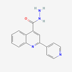 2-Pyridin-4-ylquinoline-4-carbohydrazide