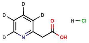2-Pyridylacetic Acid-D4
