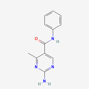 2-amino-4-methyl-N-phenyl-5-pyrimidinecarboxamide