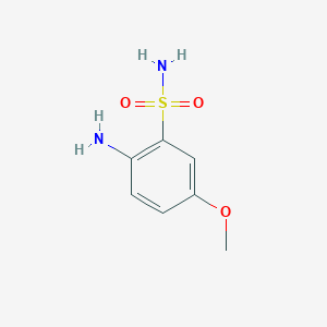 2-amino-5-methoxybenzenesulfonamide