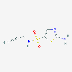 2-amino-N-(prop-2-yn-1-yl)thiazole-5-sulfonamide