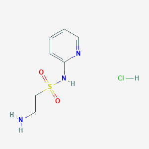 2-amino-N-(pyridin-2-yl)ethane-1-sulfonamide hydrochloride