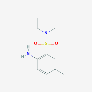 2-amino-N,N-diethyl-5-methylbenzene-1-sulfonamide
