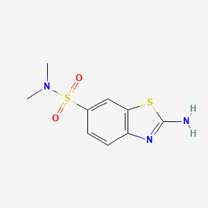2-amino-N,N-dimethyl-1,3-benzothiazole-6-sulfonamide
