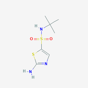 2-amino-N-tert-butyl-1,3-thiazole-5-sulfonamide