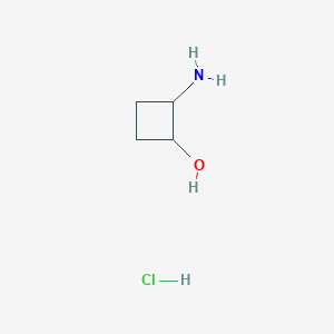 2-aminocyclobutan-1-ol hydrochloride