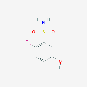 2-fluoro-5-hydroxybenzenesulfonamide
