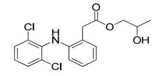 2-hydroxypropyl 2-(2-((2,6-dichlorophenyl)amino)phenyl)acetate