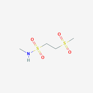2-methanesulfonyl-N-methylethane-1-sulfonamide