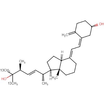 25-Hydroxyvitamin D2-[25,26,27-13C3]