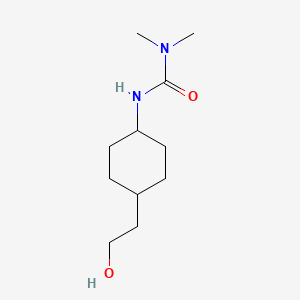 3-((1r,4r)-4-(2-hydroxyethyl)cyclohexyl)-1,1-dimethylurea