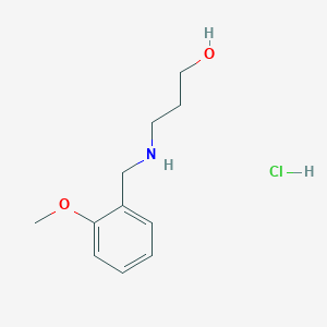 3-[(2-Methoxybenzyl)amino]-1-propanol hydrochloride