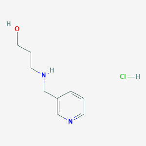 3-[(3-Pyridinylmethyl)amino]-1-propanol hydrochloride