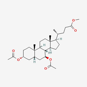 3-α,7-β-Di-O-acetyl Ursodeoxycholic Acid Methyl Ester