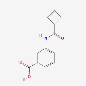 3-[(Cyclobutylcarbonyl)amino]benzoic acid