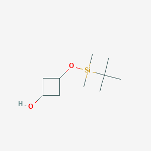 3-[(tert-butyldimethylsilyl)oxy]cyclobutan-1-ol