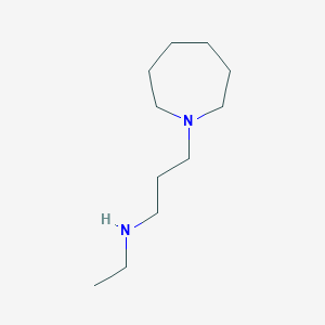 3-(1-Azepanyl)-N-ethyl-1-propanamine