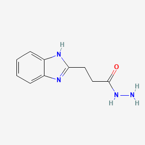 3-(1H-benzimidazol-2-yl)propanehydrazide