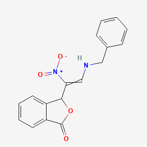 3-[2-(benzylamino)-1-nitrovinyl]-2-benzofuran-1(3H)-one