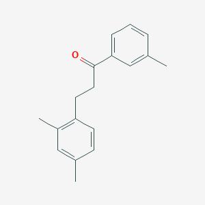 3-(2,4-Dimethylphenyl)-3'-methylpropiophenone
