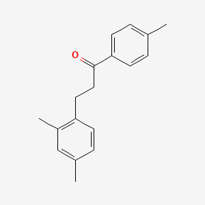 3-(2,4-Dimethylphenyl)-4'-methylpropiophenone