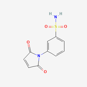 3-(2,5-dioxo-2,5-dihydro-1H-pyrrol-1-yl)benzene-1-sulfonamide