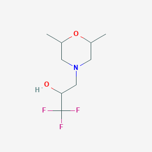3-(2,6-Dimethylmorpholino)-1,1,1-trifluoro-2-propanol