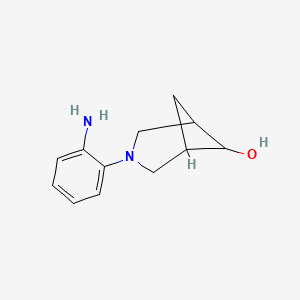 3-(2-Aminophenyl)-3-azabicyclo[3.1.1]heptan-6-ol