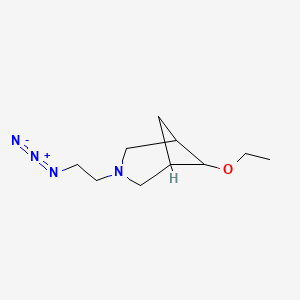 3-(2-Azidoethyl)-6-ethoxy-3-azabicyclo[3.1.1]heptane