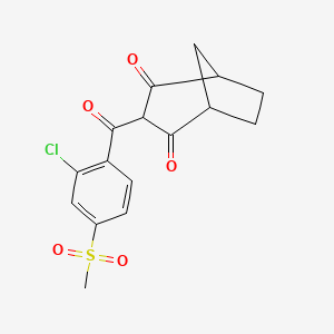 3-[2-Chloro-4-(methylsulfonyl)benzoyl]bicyclo[3.2.1]octane-2,4-dione