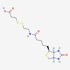 3-[2-N-(Biotinyl)aminoethyldithio]propanoic Acid