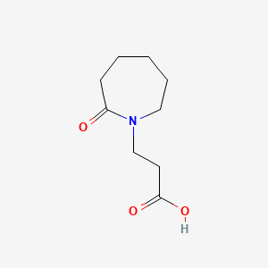 3-(2-oxoazepan-1-yl)propanoic acid