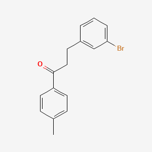 3-(3-Bromophenyl)-4'-methylpropiophenone