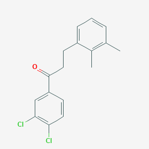 3',4'-Dichloro-3-(2,3-dimethylphenyl)propiophenone