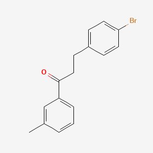 3-(4-Bromophenyl)-3'-methylpropiophenone