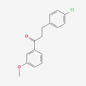 3-(4-Chlorophenyl)-3'-methoxypropiophenone