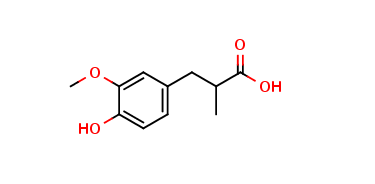 3-(4-Hydroxy-3-methoxyphenyl)-2-methylpropanoic acid