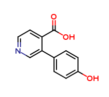 3-(4-Hydroxyphenyl)isonicotinic acid