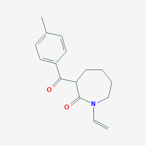 3-(4-Methylbenzoyl)-1-vinylazepan-2-one