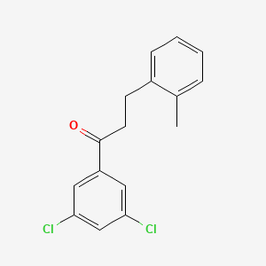 3',5'-Dichloro-3-(2-methylphenyl)propiophenone