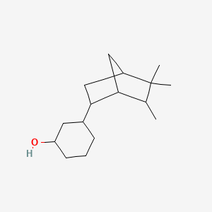 3-(5,5,6-Trimethylbicyclo(2.2.1)hept-2-yl)cyclohexanol