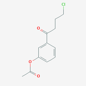 3'-Acetoxy-4-chlorobutyrophenone