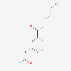 3'-Acetoxy-5-chlorovalerophenone