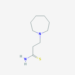 3-(Azepan-1-yl)propanethioamide