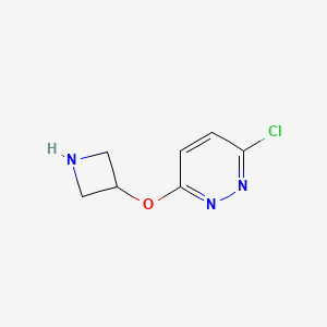 3-(Azetidin-3-yloxy)-6-chloropyridazine