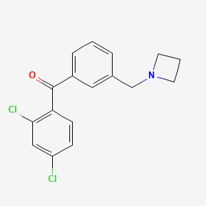 3'-Azetidinomethyl-2,4-dichlorobenzophenone