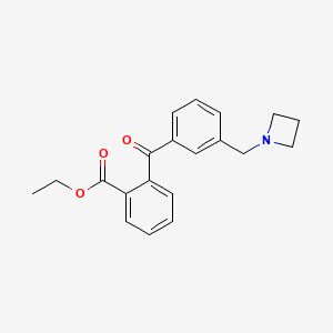 3'-Azetidinomethyl-2-carboethoxybenzophenone
