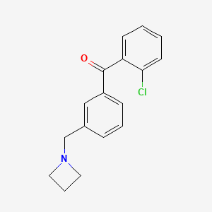 3'-Azetidinomethyl-2-chlorobenzophenone