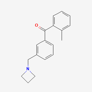 3'-Azetidinomethyl-2-methylbenzophenone