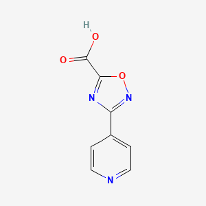 3-(Pyridin-4-yl)-1,2,4-oxadiazole-5-carboxylic acid